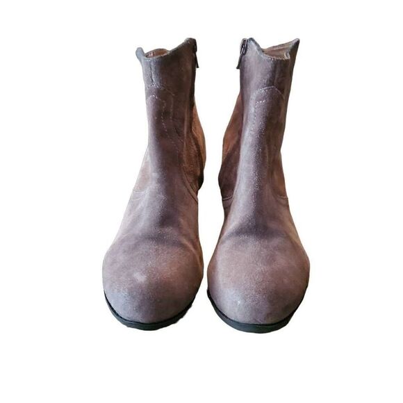 Lucky‎ Brand Women's Light Brown Tan Western Style Booties Size 9 - Picture 3 of 6